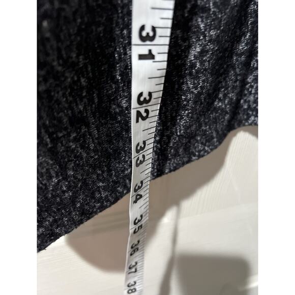 Athleta Luxe Pose Wrap Charcoal Gray Open Front Cardigan Sweater Size S A001796 - Picture 6 of 8